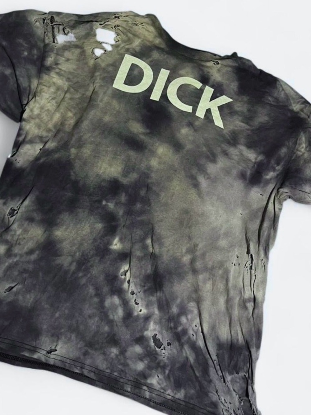 Vtg 90s Spencer's DICK Shirt Ryan Dunn Jackass CKY Thrashed Large